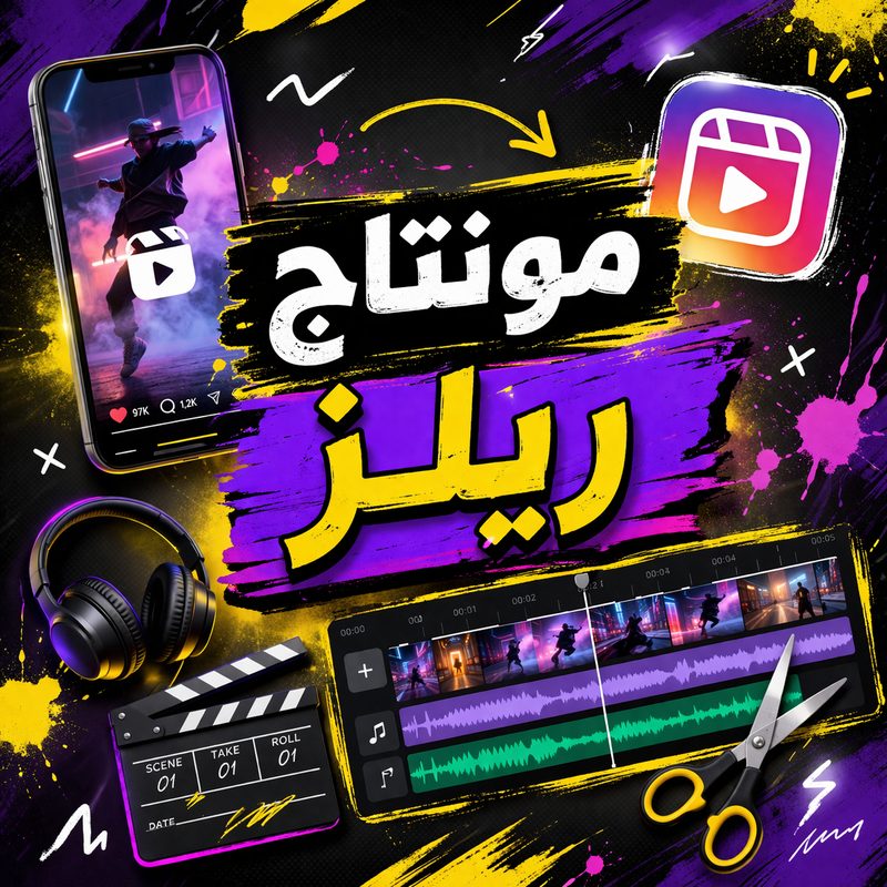 مونتاج فيديو ريلز لفياض الكندي