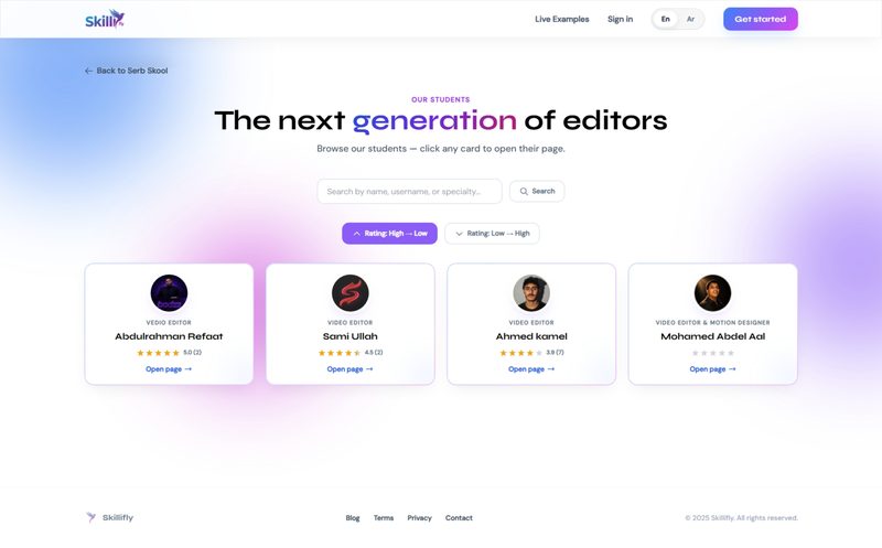 Skillifly - SaaS Portfolio Builder