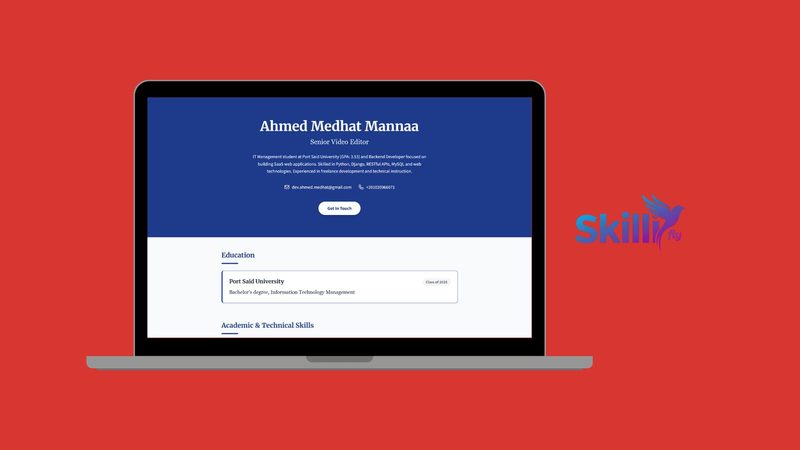 Skillifly - Portfolio Builder